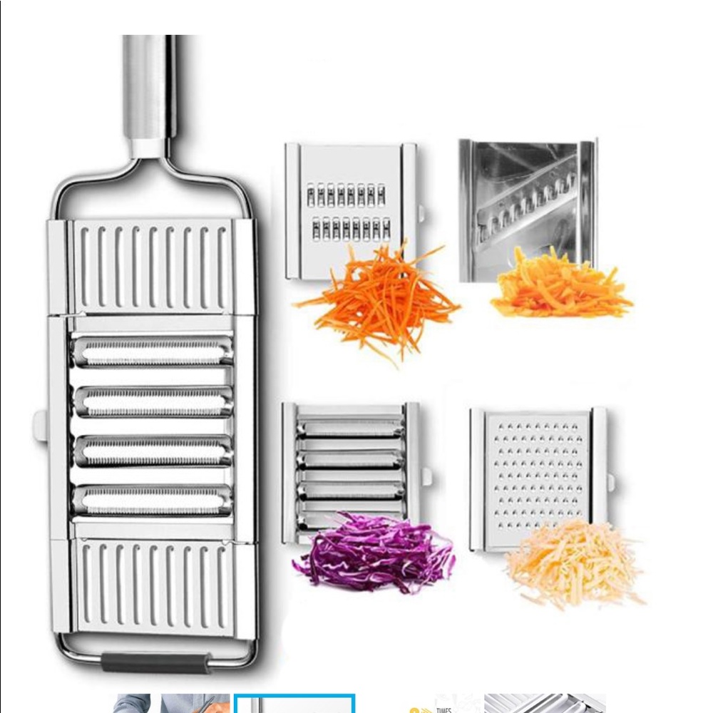 Stainless Steel Kitchen Mandoline Slicer